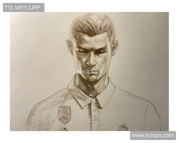足球天王C罗经典瞬间素描艺术作品呈现完美技艺与运动魅力 足球天王C罗经典瞬间素描艺术作品呈现完美技艺与运动魅力